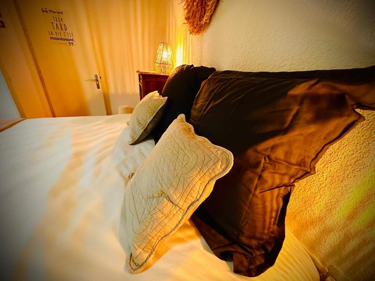 Residence Le Sunset Marseillan-Plage, Entre Mer Et Lagune De Thau, Etape Velo, Famille, Couple, Vrp, Toutou Admis, Jardin, Parking Prive Gratuit, Velos, Clim, Wifi Fibre Gratuite, Commodites, Plage Et Piste Cyclable A Proximite, 6 Couchages Nous Cont 外观 照片